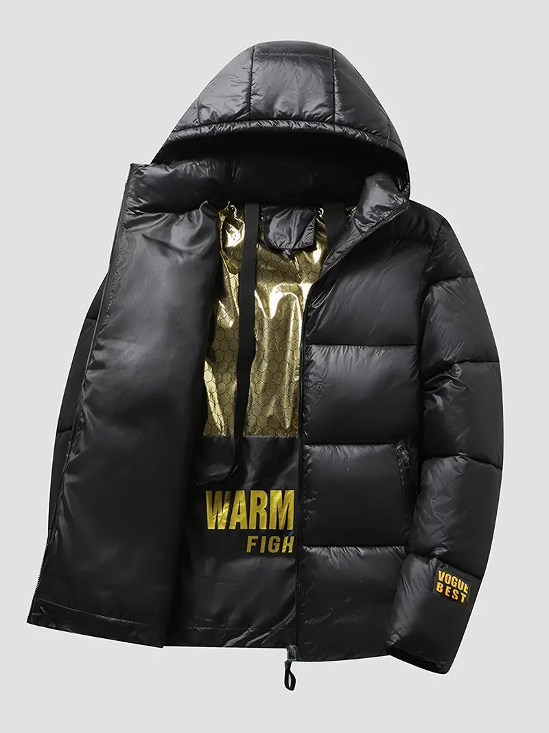 Veste Hiver Homme Élégante et Chaude Zippée - PanierRoyale