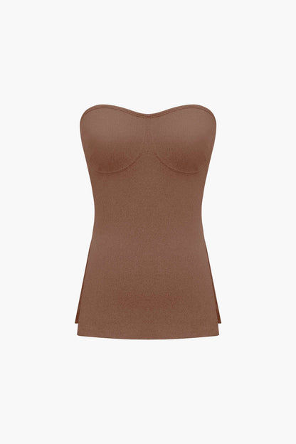 Ensemble Bustier et Shorts Élégant Féminin