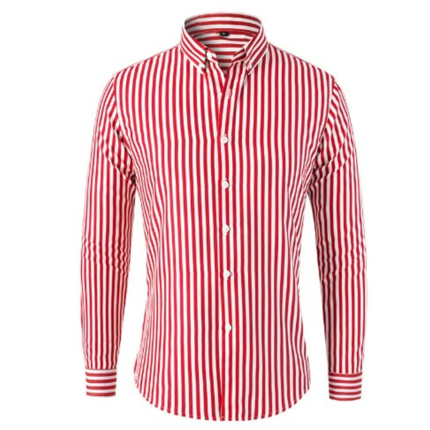 Chemise à Rayures Élégante Manches Longues