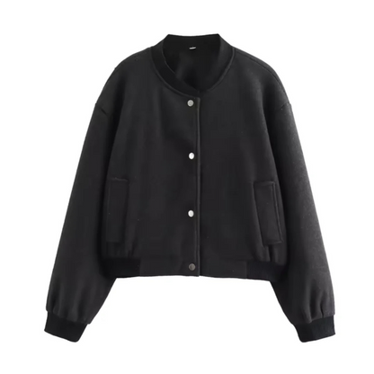 Veste Femme Courte Élégante et Chaude