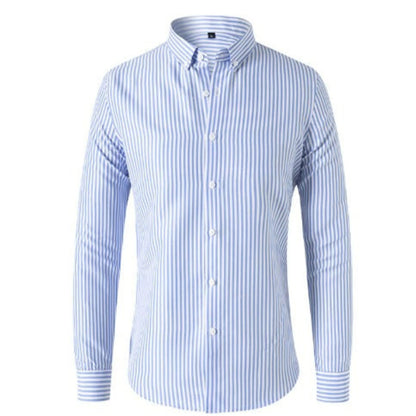 Chemise Homme Rayures Élégante