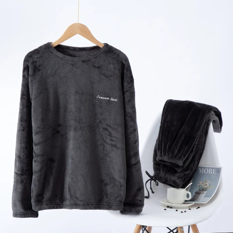 Pantalon Pyjama Homme Hiver Doux et Confortable