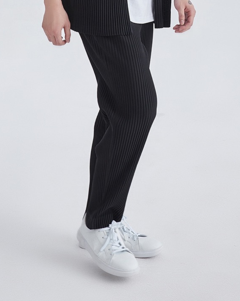 Pantalon Coton Élastique Taille Réglable