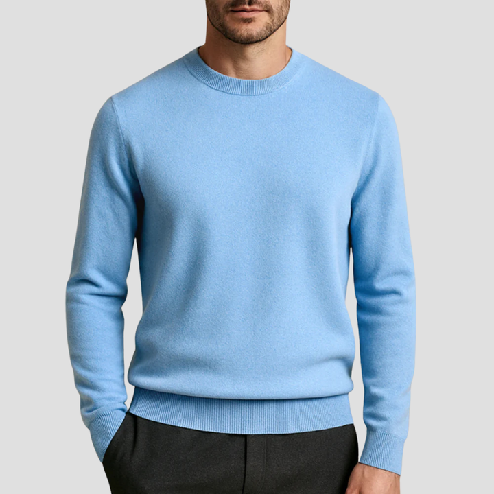 Pull Cachemire Marine Chic et Raffiné - vue 2
