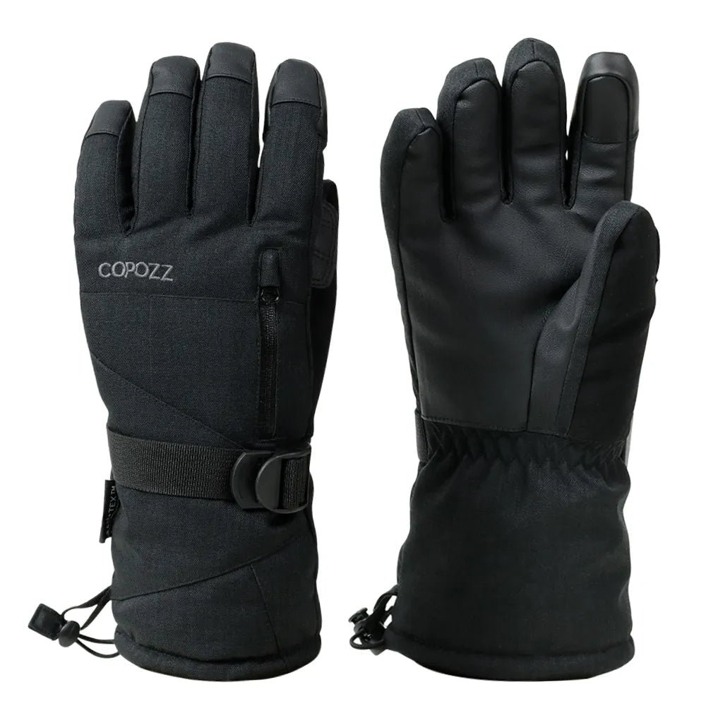 Gants Ski Homme Isolés et Étanches pour Sports d'Hiver - PanierRoyale