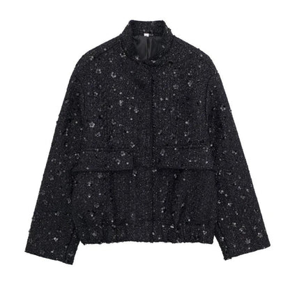 Veste Femme Velours Doux et Élégant