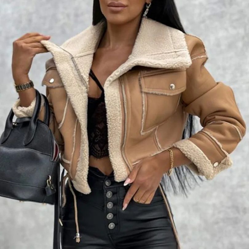 Veste Hiver Doublée Chaude et Légère