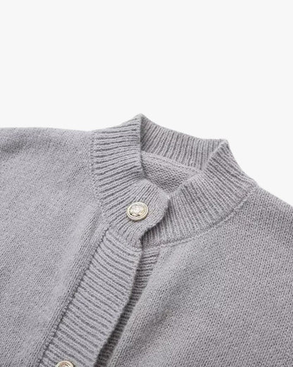 Cardigan Femme Boutons et Manches Tombantes