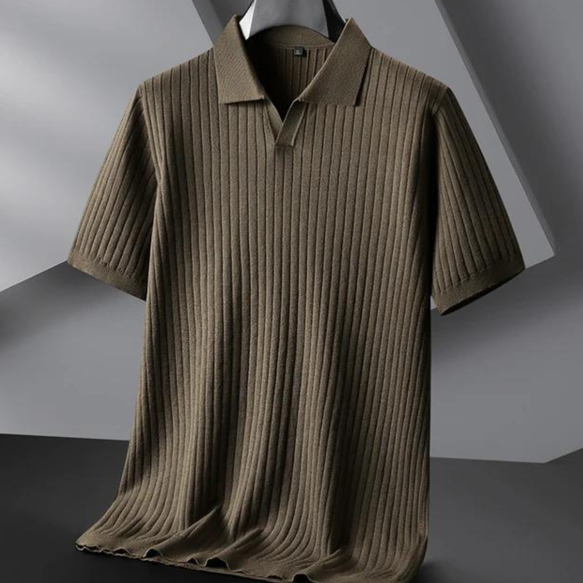 Chemise Polo Homme Côte d'Azur Style Marin