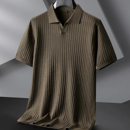 Chemise Polo Homme Côte d'Azur Style Marin