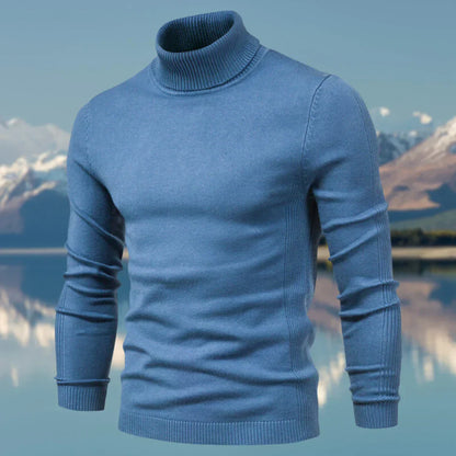 Pull Homme Col Roulé Chaud et Élégant pour Hiver