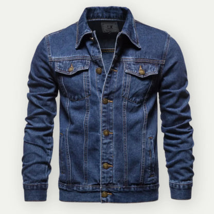 Veste Trucker Cuir Classique et Robuste