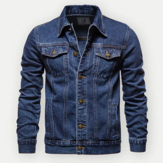 Veste Jean Mode Coupe Slim en Denim