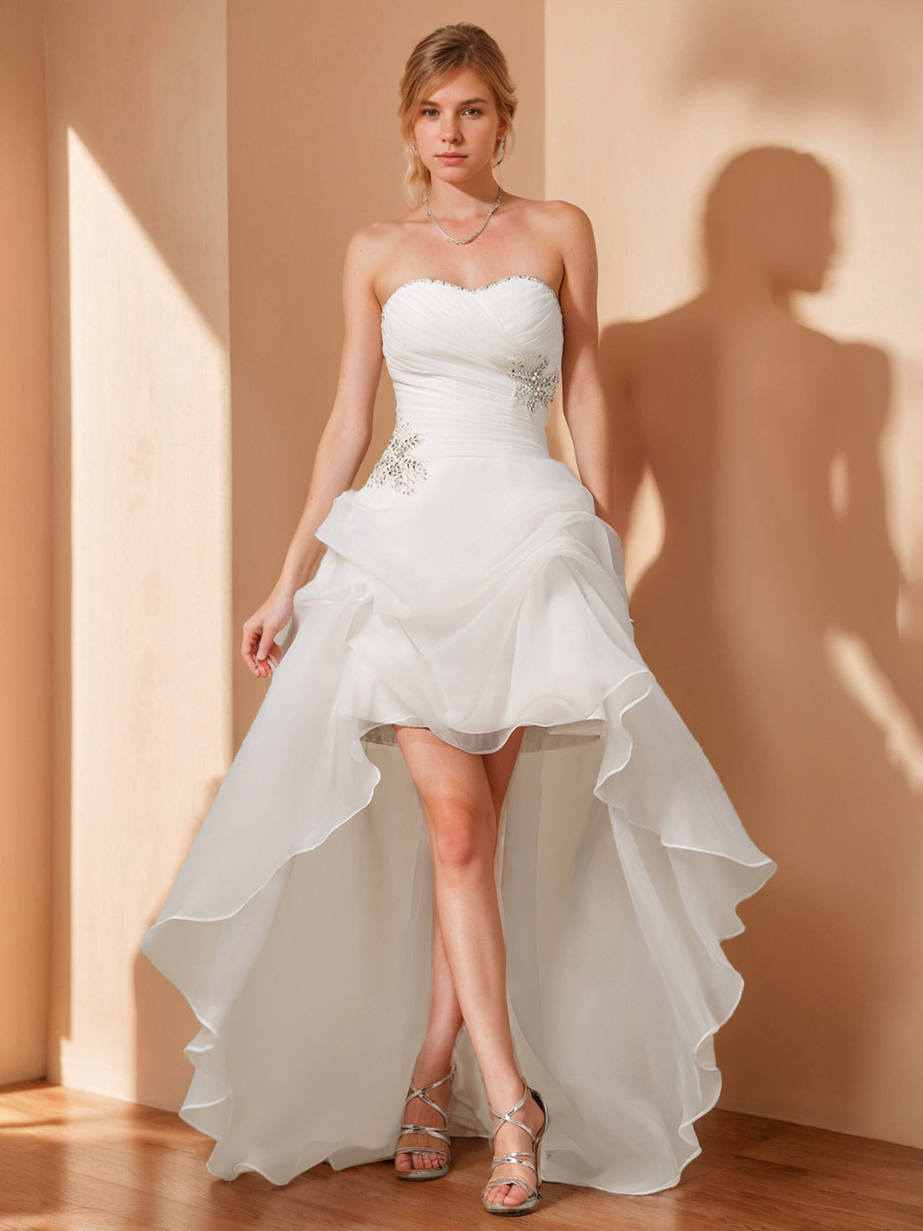 Robe de Soirée Grande Taille Élégante Décolleté Plunging - PanierRoyale