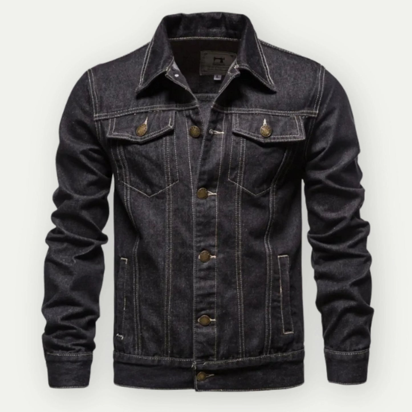 Veste Jean Homme Mode Slim Fit