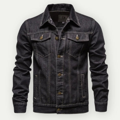 Veste Jean Homme Mode Slim Fit