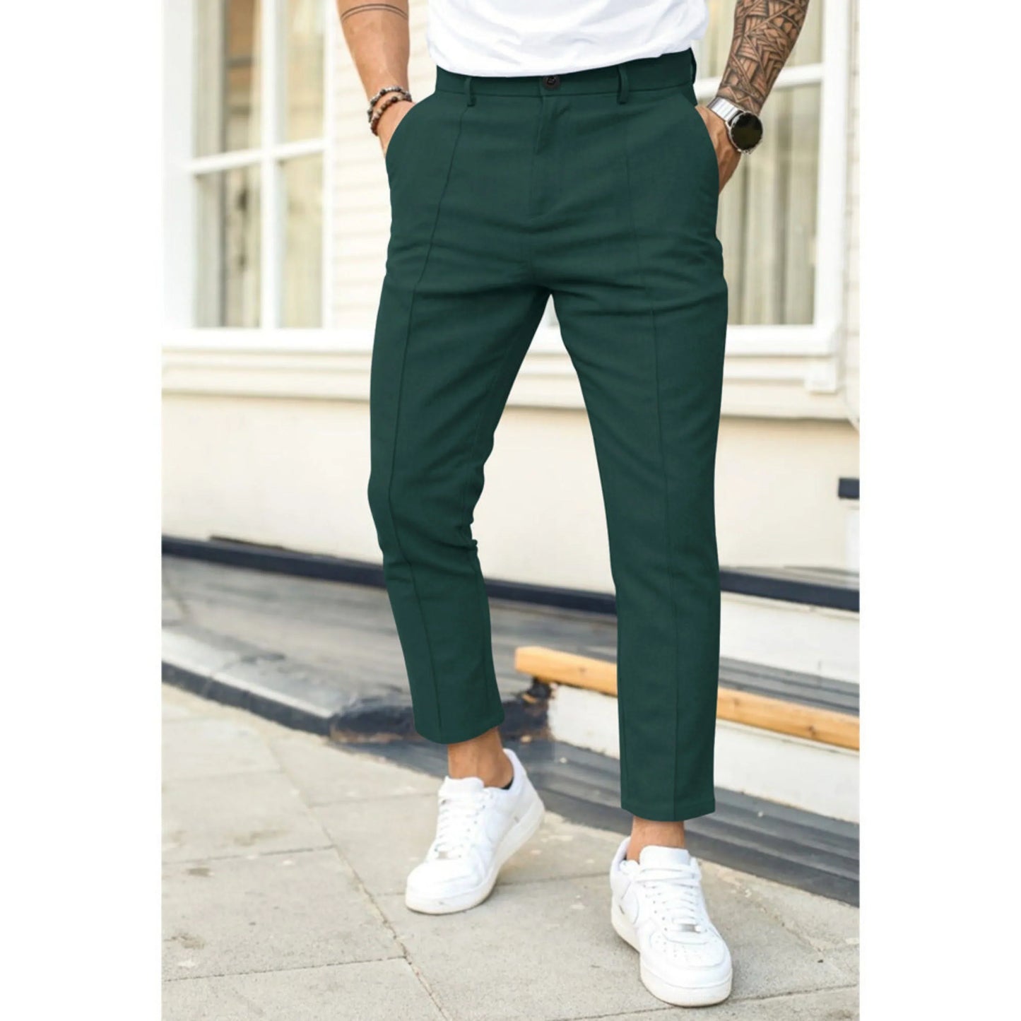 Pantalon Homme Décontracté Léger et Confortable