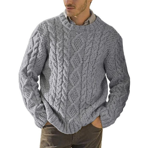 Pull Homme Hiver Doux et Épais