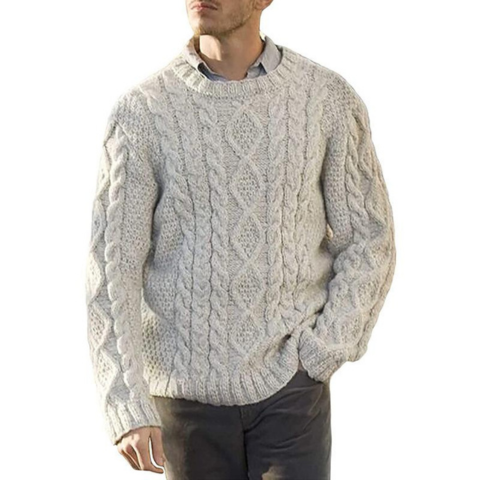 Pull Homme Hiver Doux et Épais