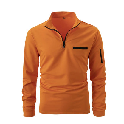 Pull Zippé Oversize avec Poches pour Femme