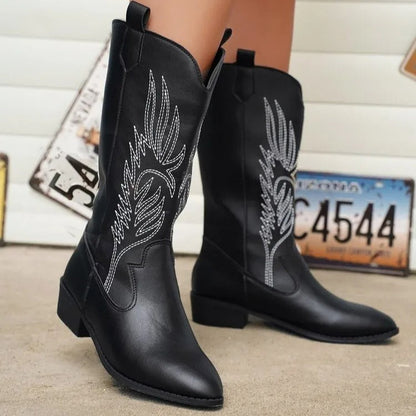 Bottes Cowboy Femmes Chic et Confortables
