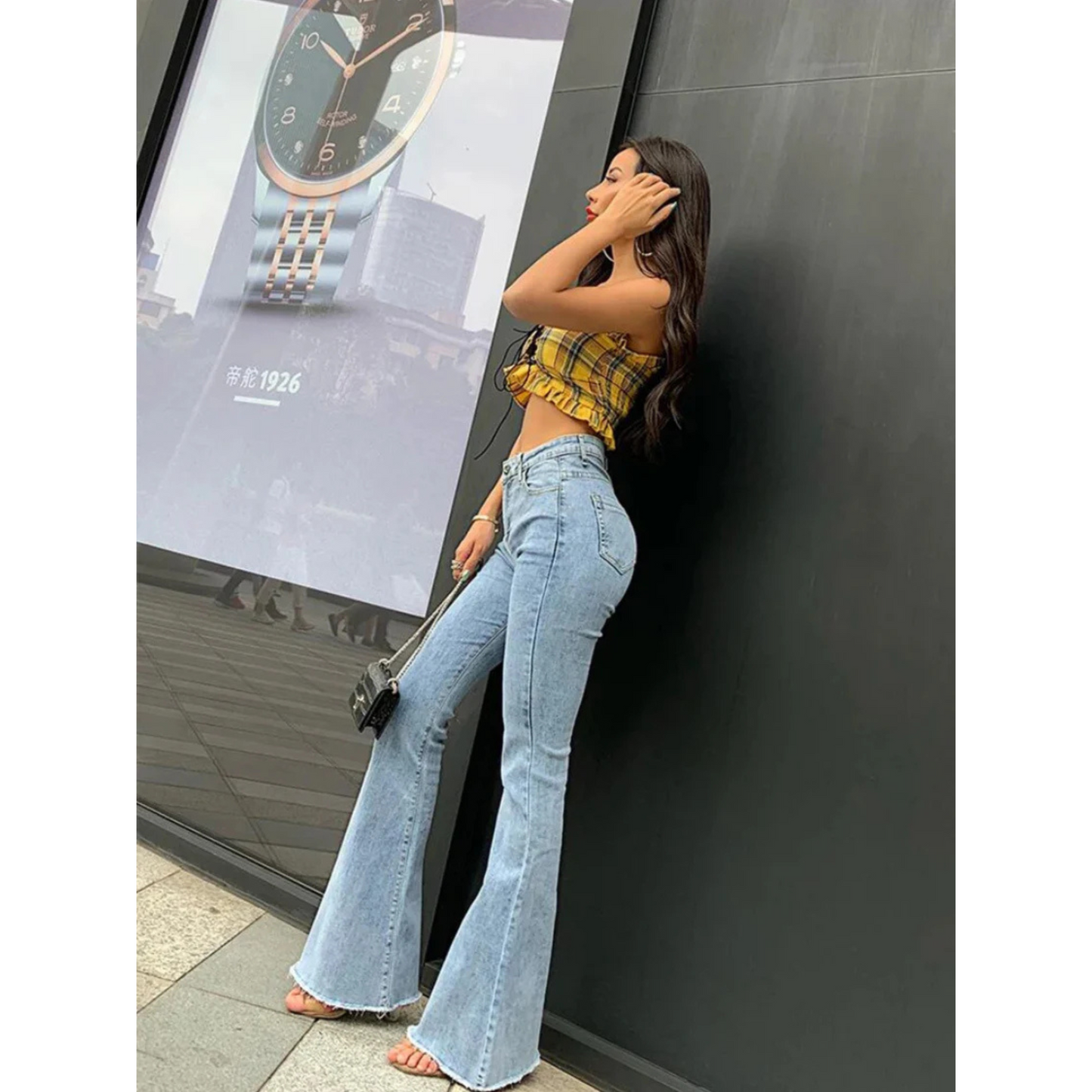 Jean Femme Slim Décontracté et Chic