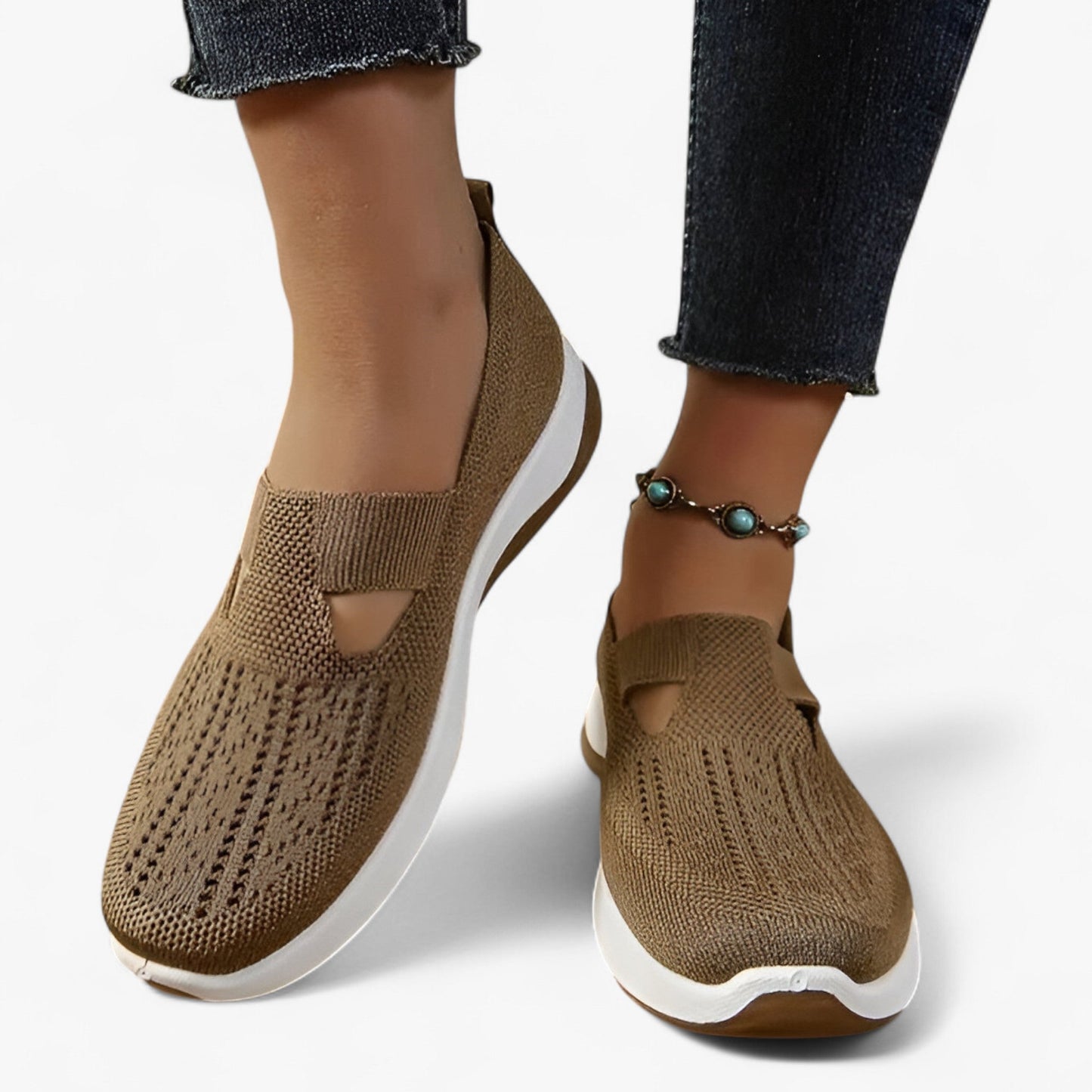 Chaussures femme légères et élégantes à talon plat