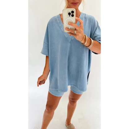 Ensemble Deux Pièces Femme Décontracté et Chic