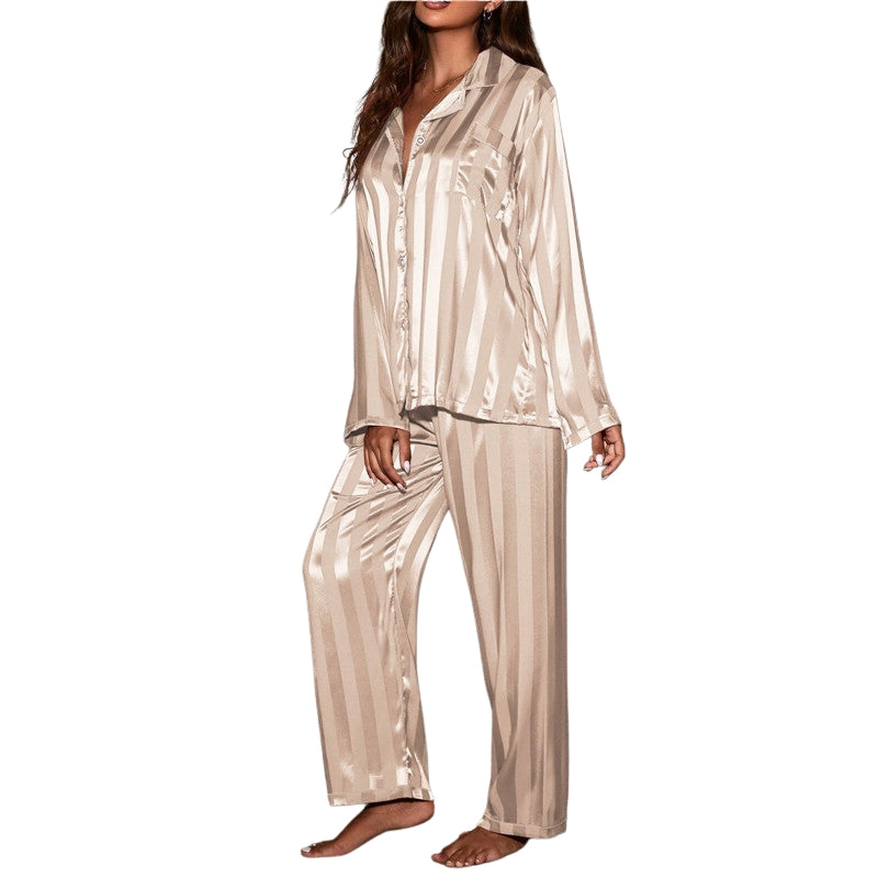 Pyjama Femme Confortable à Manches Longues - PanierRoyale