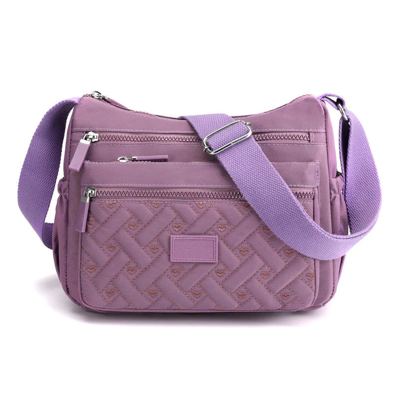 Sac bandoulière Femme Multipoches Léger et Compact