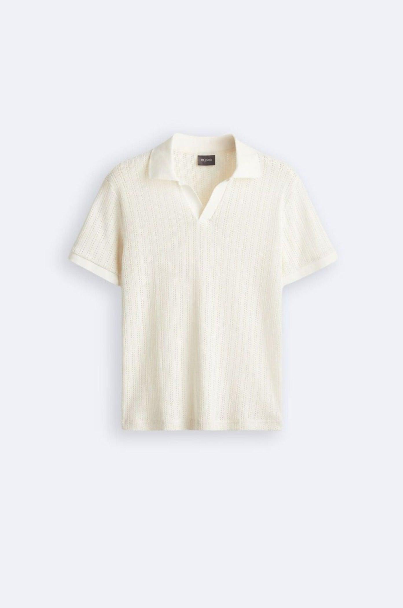 Pull Polo Col Rond Élégant pour Homme - BerlinGlamour