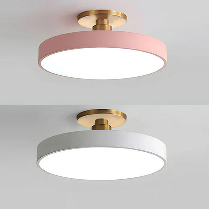 Lampe Plafond LED Or Moderne Élégante