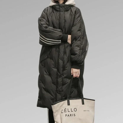 Manteau Femme Hiver Long et Chaud pour Froid Extrême