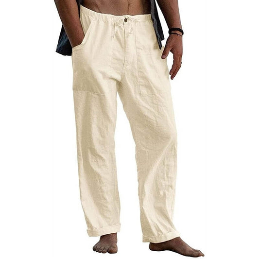 Pantalon de sport larges et confortables avec poches latérales - PanierRoyale