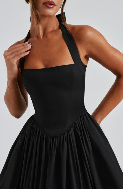 Robe de mariée invitée midi élégante pour femmes