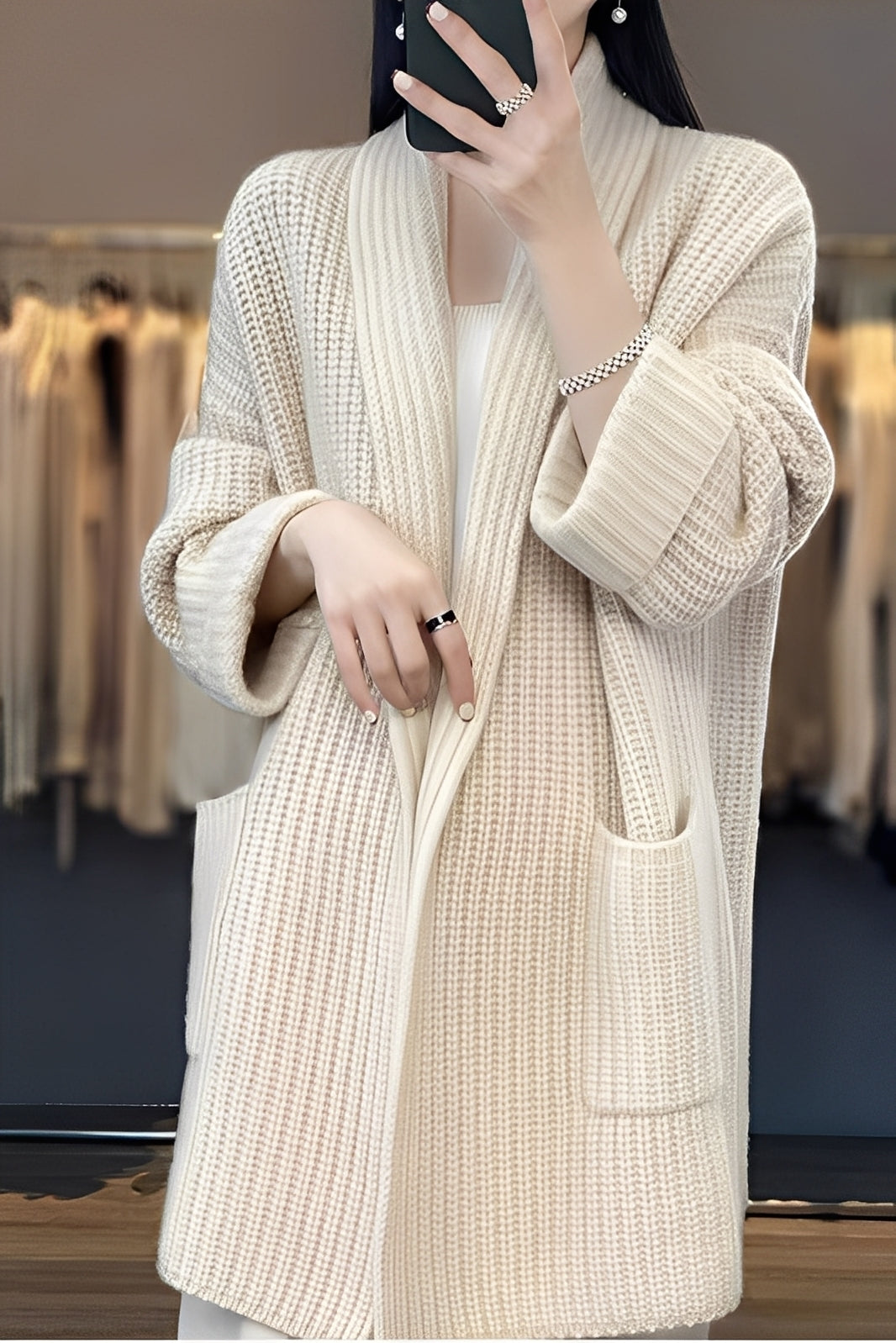Gilet Femme Doux et Élégant pour Usage Quotidien - PanierRoyale