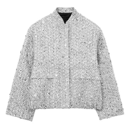 Veste Femme Velours Doux et Élégant