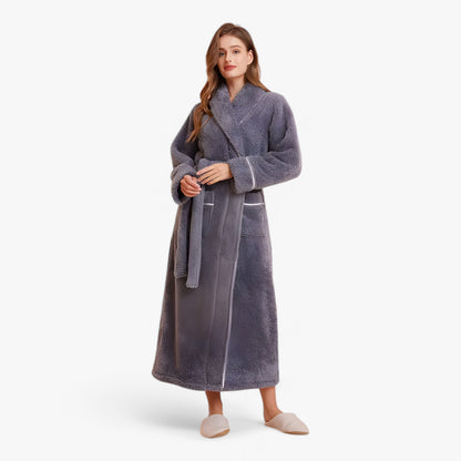 Peignoir de bain Doux et Confortable avec Ceinture Élastique
