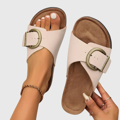 Sandales Femmes Confortables à Sangle Réglable