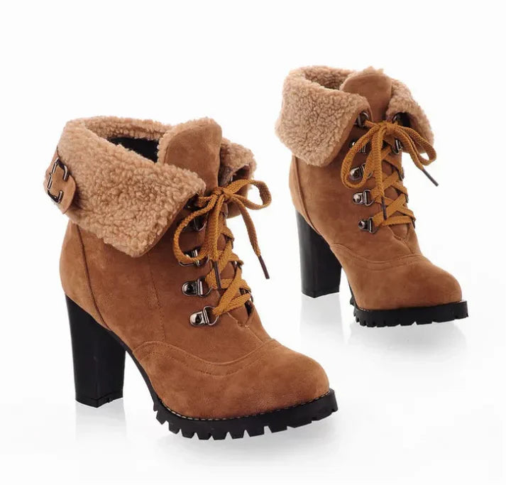Bottes Talons Hauts Femmes Confort et Chic