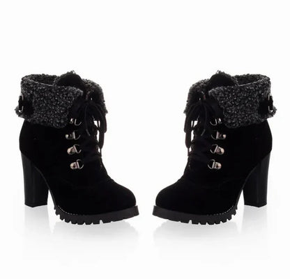 Bottes Talons Hauts Femmes Confort et Chic - PanierRoyale