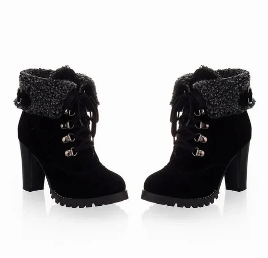 Bottes Talons Hauts Femmes Confort et Chic - PanierRoyale