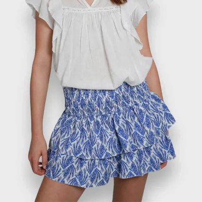 Jupe Femme Courte et Légère en Coton Doux