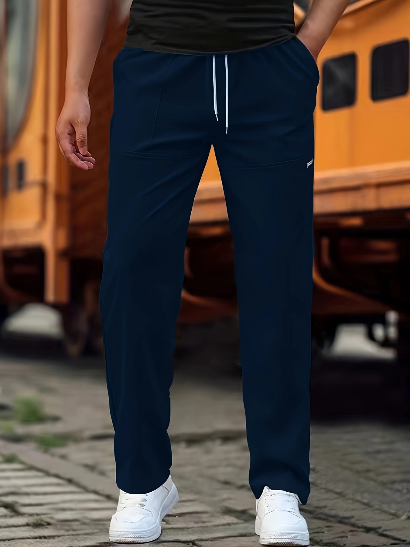 Pantalon Homme Élégant et Confortable pour la Vie Quotidienne