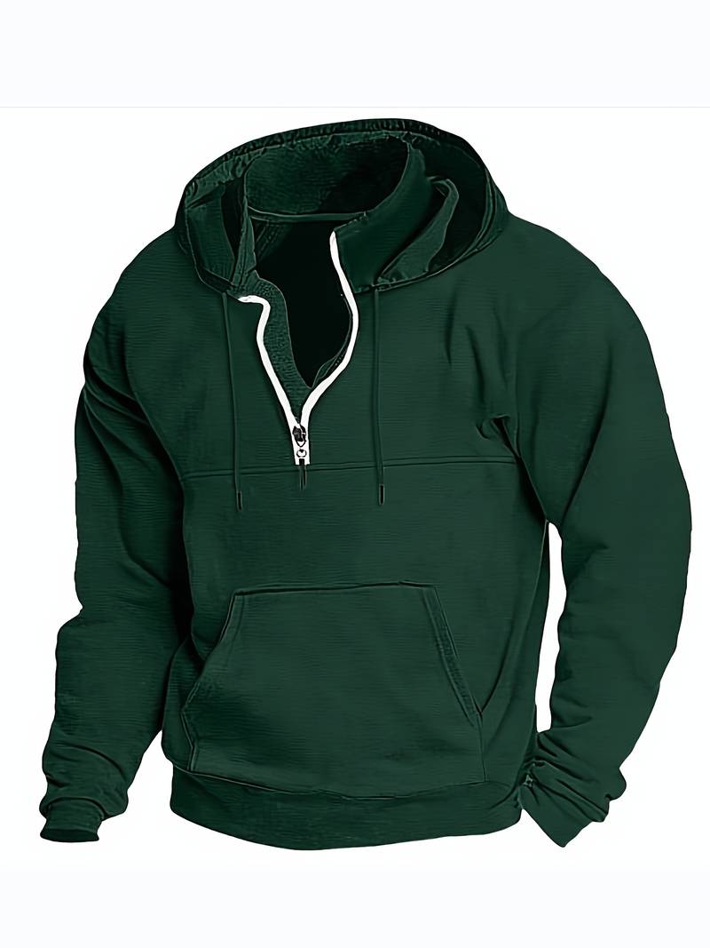 Sweat à capuche casual avec poches latérales