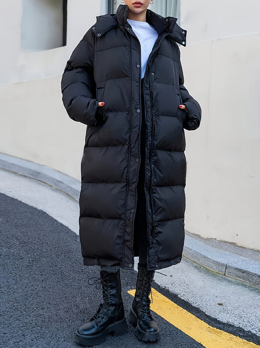 Doudoune Femme Hivernale avec Capuche et Taille Adjustible - PanierRoyale