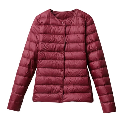 Veste Puffer Femelle Légère pour Printemps