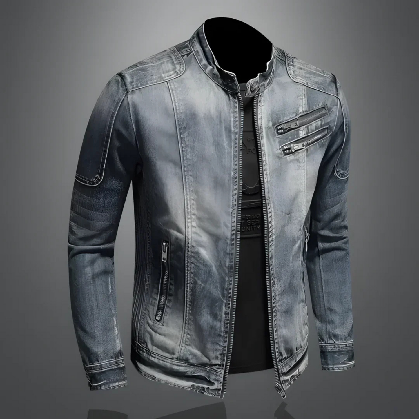 Veste Zippée Homme Slim Fit Élégante