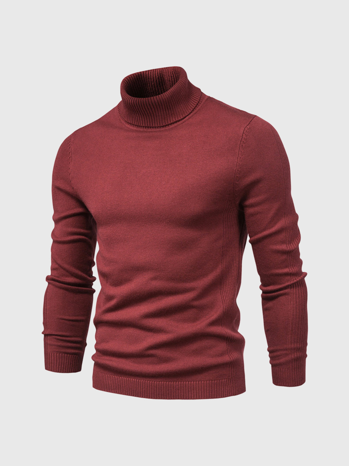 Pull à Col Roulé Homme Lavable