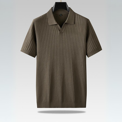 Chemise Polo Homme Côte d'Azur Style Marin